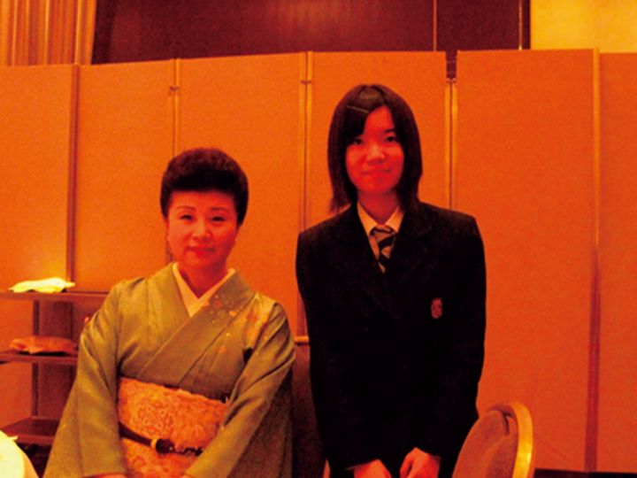 お三味線を習っていた坂井さん