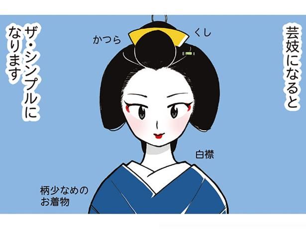 芸妓になると… （C）松原 彩／KADOKAWA