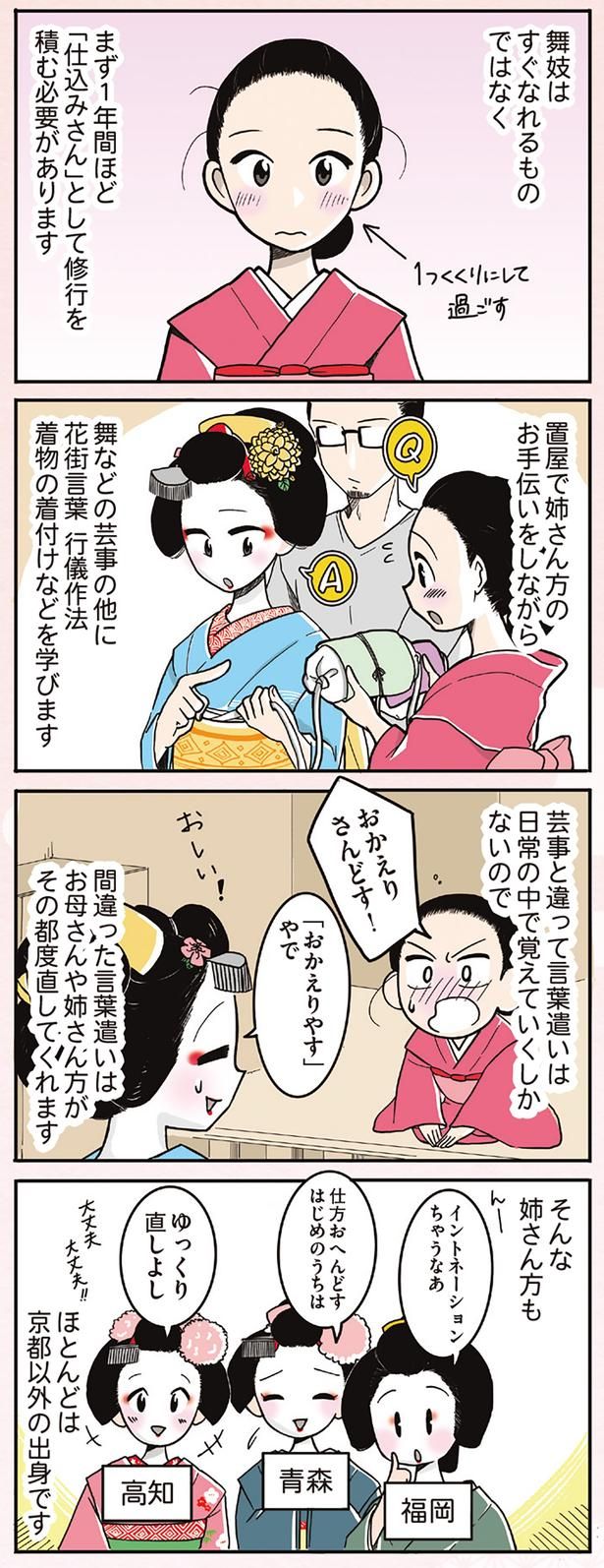 「仕込みさん」として修行を積む必要がある （C）松原 彩／KADOKAWA