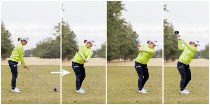 元ツアー選手の女子プロ先生が解説！現役女子のドライバーテクニック