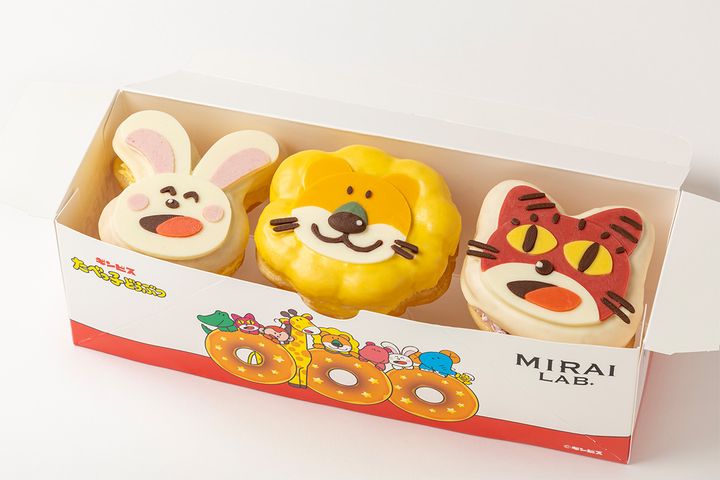 「たべっ子どうぶつ DONUTS えらべる3種BOX」
