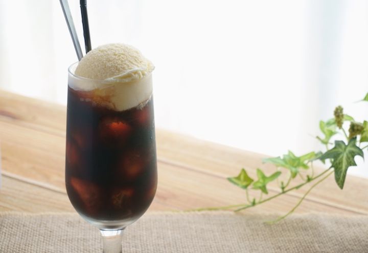 おうちカフェ コーヒーフロート