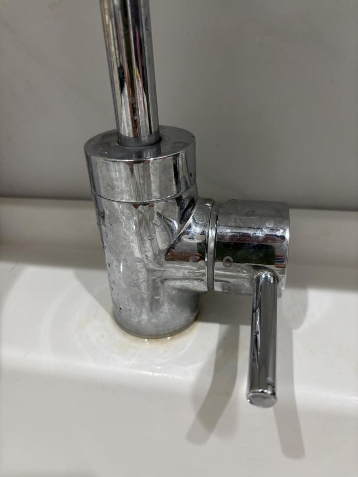 画像: 水栓まわりの水アカにも挑戦！