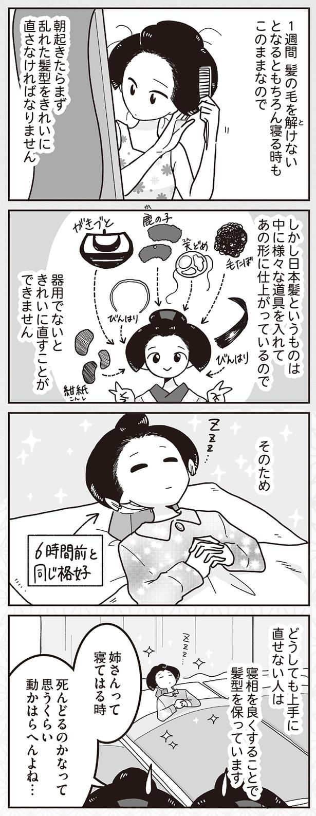 髪の毛を解けないとなると… （C）松原 彩／KADOKAWA