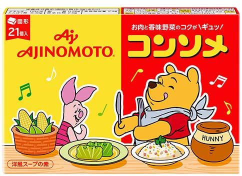 「味の素KKコンソメ」固形21個入箱 ディズニーPKG 第3弾