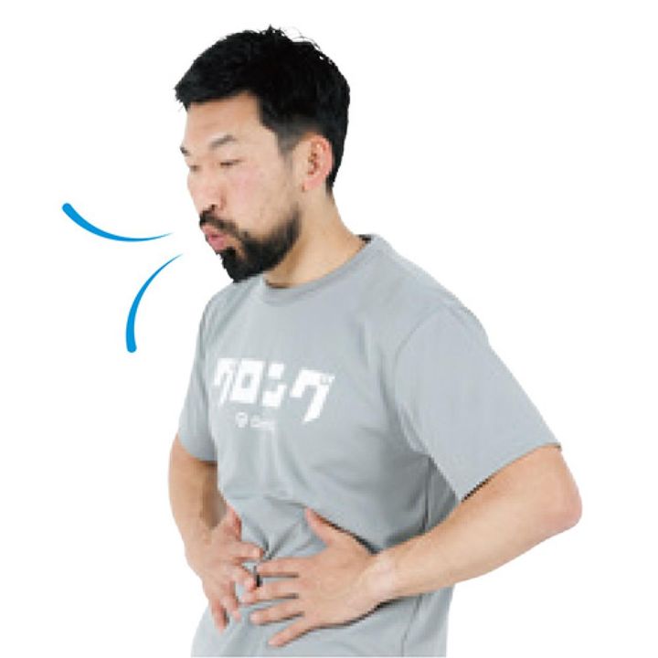 はじめは息を吐き切ることができればOK