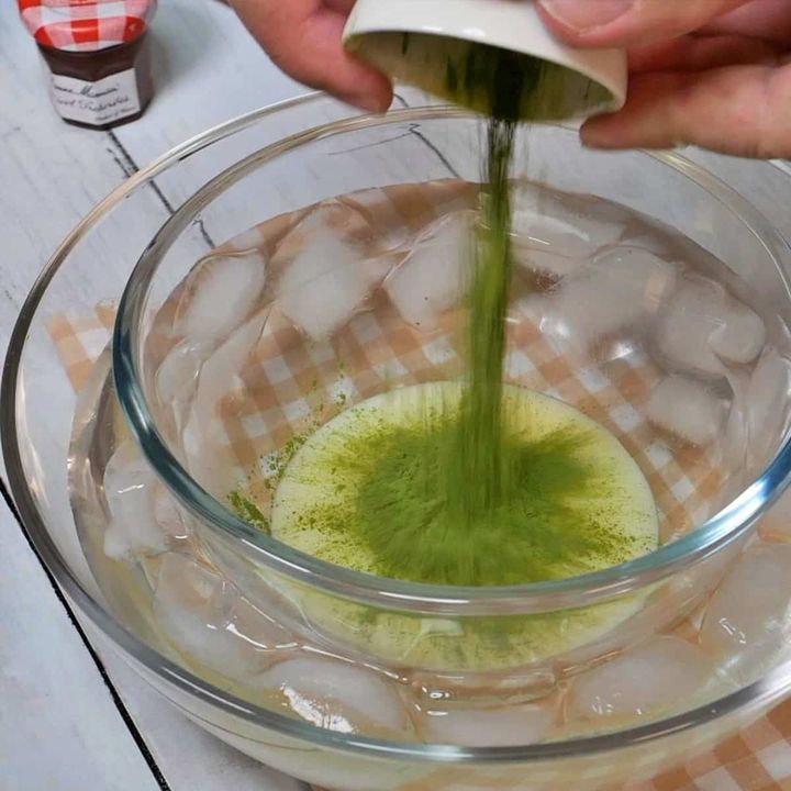 抹茶アイスクリーム手順02