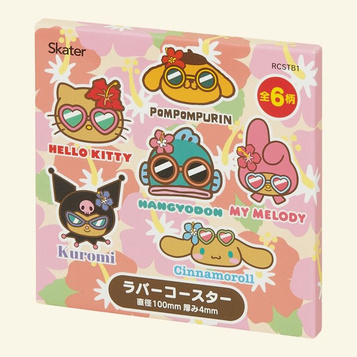 ラバーコースター サンリオキャラクターズ 日焼け 単品