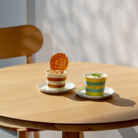 SCREAMとagnès b.の限定コラボアイスがアニエスベーカフェで発売中