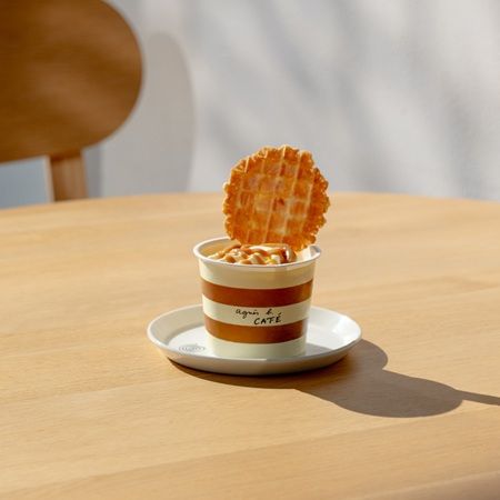 SCREAMとagnès b.の限定コラボアイスがアニエスベーカフェで発売中