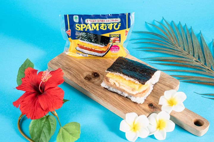SPAM むすび ダブル玉子（玉子焼き・たまごタルタル）