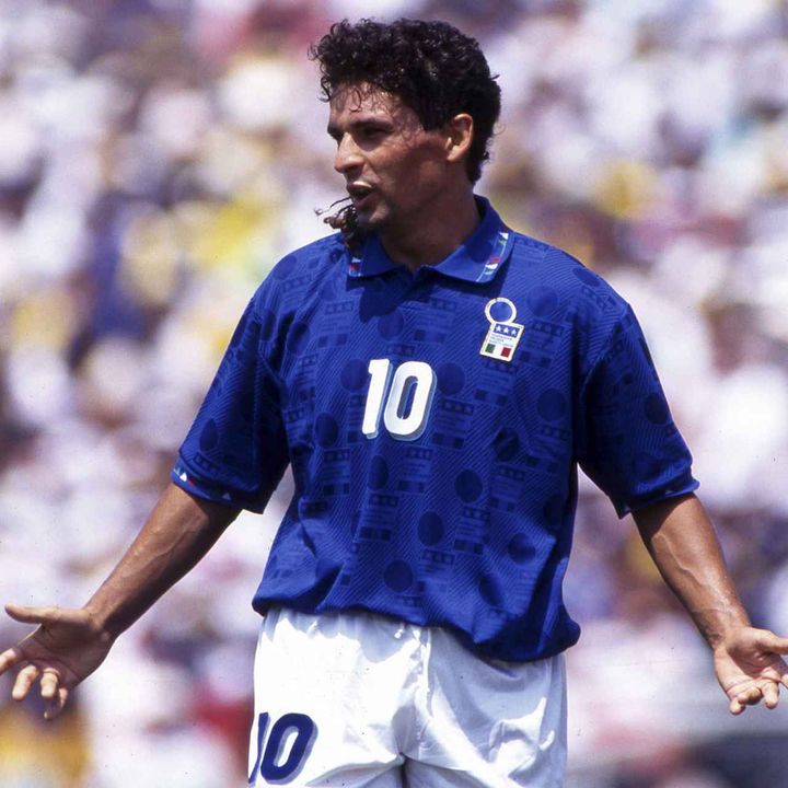 画像: イタリア代表 1994 Diadora ホーム ユニフォーム (C)Getty Images
