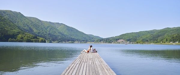 【長野県大町市】木崎湖の絶景を五感で楽しめるキャンプ場で人気ソフトクリームが期間限定販売