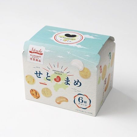 かき醤油や青のりなど、瀬戸内エリアの6種の味わいが楽しめるお土産「せとまめ」発売