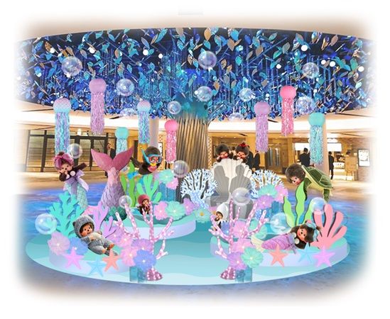 【大阪府大阪市】「ホワイティうめだ」で「モンチッチ」とコラボした夏装飾！1日限定の撮影会や特典も