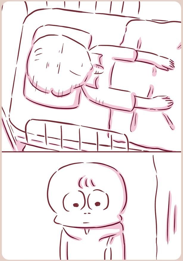 病室の母 （C）枇杷かな子／KADOKAWA