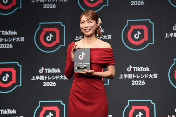 ブレイクスルー部門賞を受賞した神社あゆさん 撮影：ソムタム田井