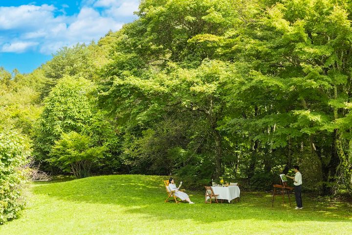 【星のや軽井沢】軽井沢 眠りの逗留-夏-緑陰巡り