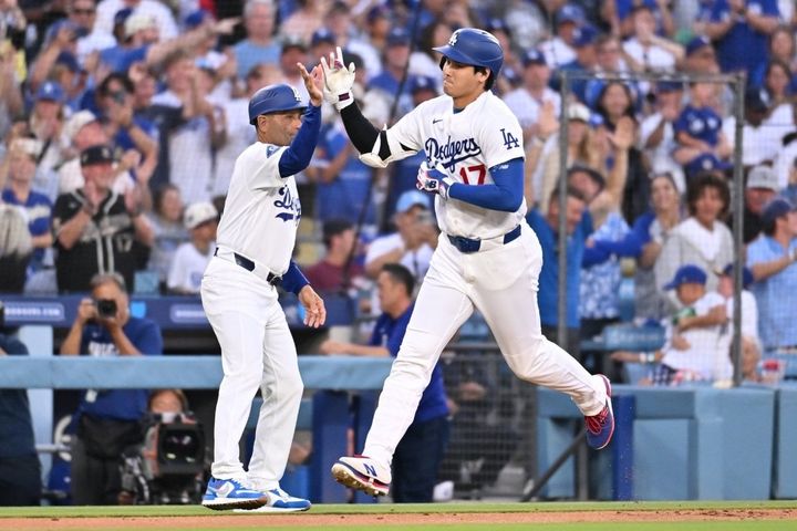 今季19号アーチを放ったドジャース・大谷翔平（C）Getty Images