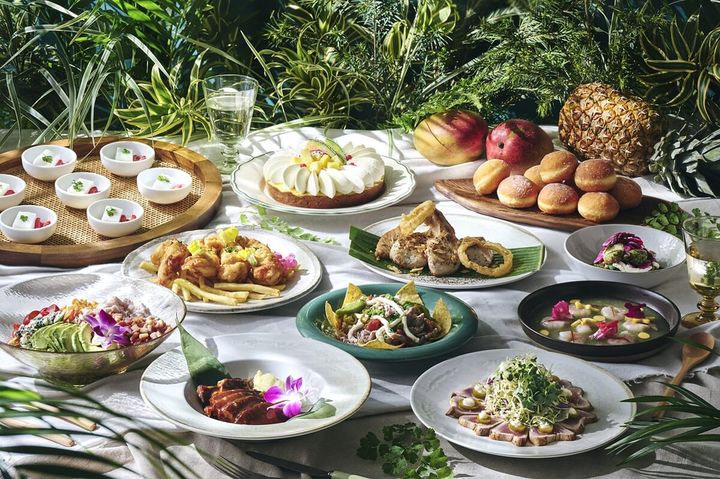 ブッフェ・ダイニング「グランカフェ」ハワイアンブッフェ
