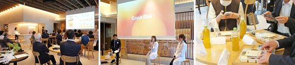クックデリが、「粥プラス 肉みそ」の発表＆試食会を実施！高齢者施設向け商品