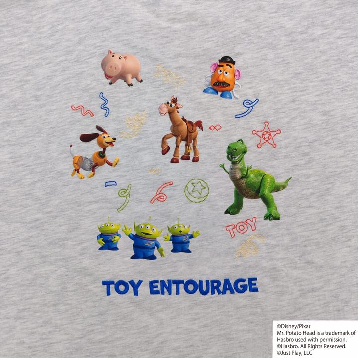 トイ・ストーリー 飛び刺しゅう半袖Ｔシャツ03
