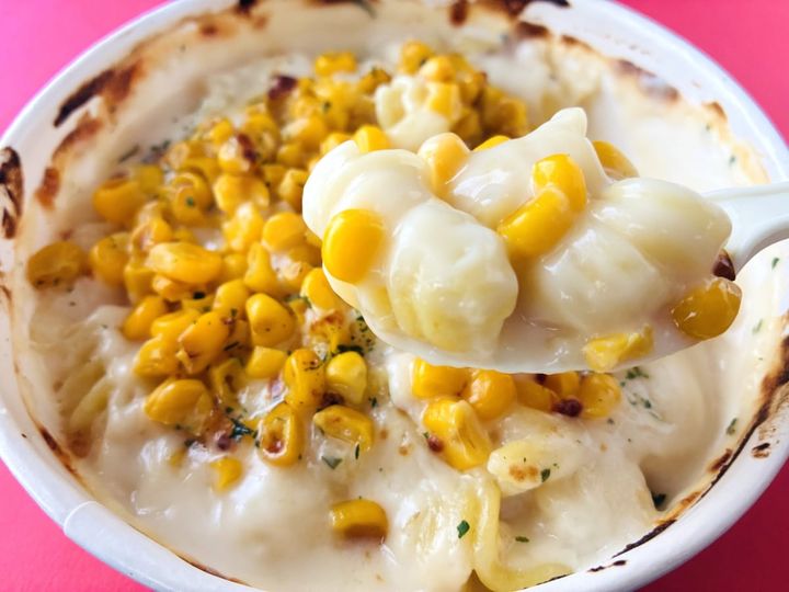 「焼きコーンにニヤリ！」「買わねば！」【ファミマ】焼とうもろこしのクリームグラタン