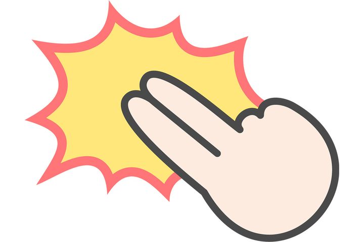 しっぺのイメージ