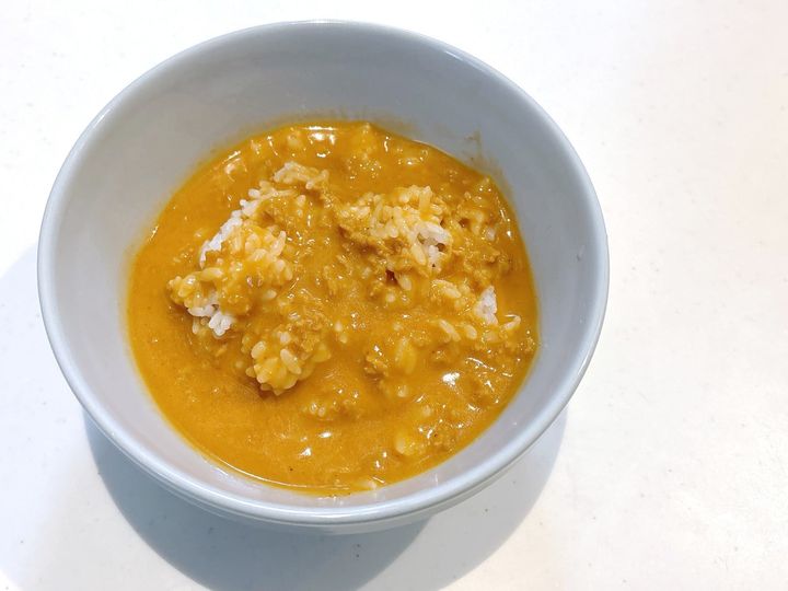 ラーメンのシメのできあがり