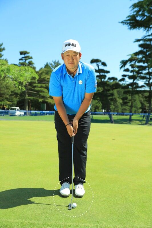 パターで“真芯”を簡単にミートする方法！男子プロが解説