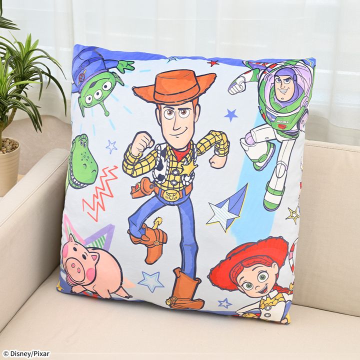 セガプライズ ディズニー「ピクサーキャラクター スーパーギガザッカぐらもっちクッション」