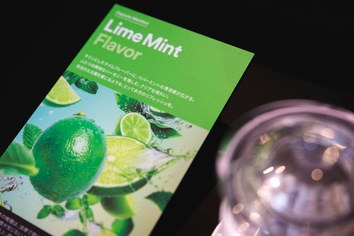 JT Ploom AURA（プルーム・オーラ）EVO（エボ）開発中銘柄 テイスティングイベント Ploom Taste Journey カプセルメンソール「ライムミント」