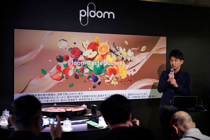 JT Ploom AURA（プルーム・オーラ）EVO（エボ）開発中銘柄 テイスティングイベント Ploom Taste Journey プレス体験会 日本たばこ産業株式会社 RRP商品企画部 次長 嶋根崇駿さん