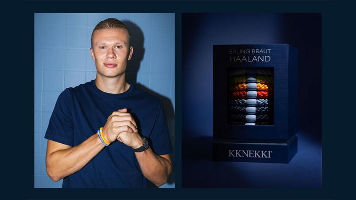 画像: 怪物ハーランドの愛用ヘアゴム「KKNEKKI」が大人気！ノルウェー代表色の“W杯コラボモデル”も発売される