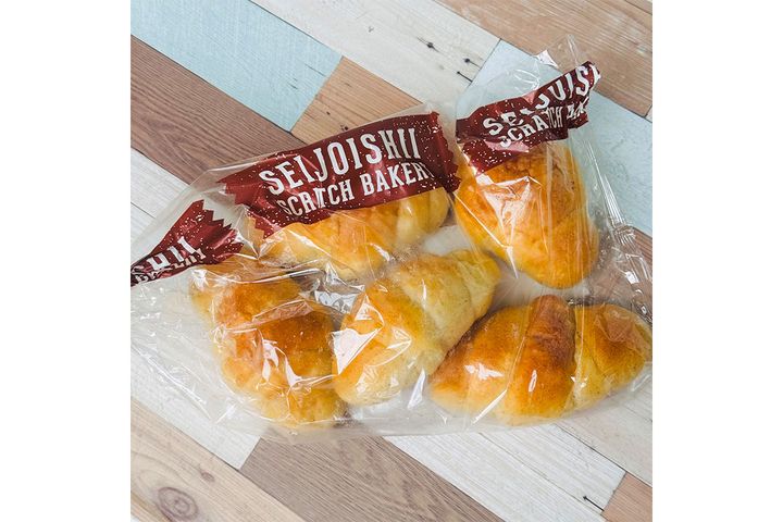 バターじゅわっともっちり塩パン（5個入り）／￥538（税込み）