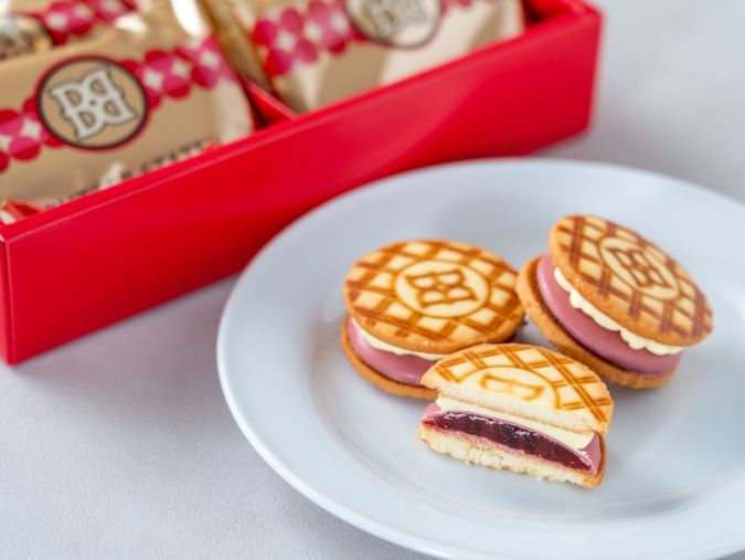 大丸福岡天神店 バターステイツ あまおう苺のバターサンド