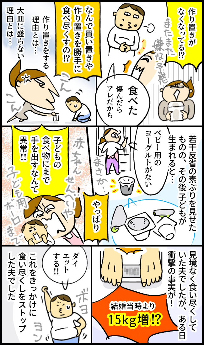 わが家の「食い尽くし系夫」の実態