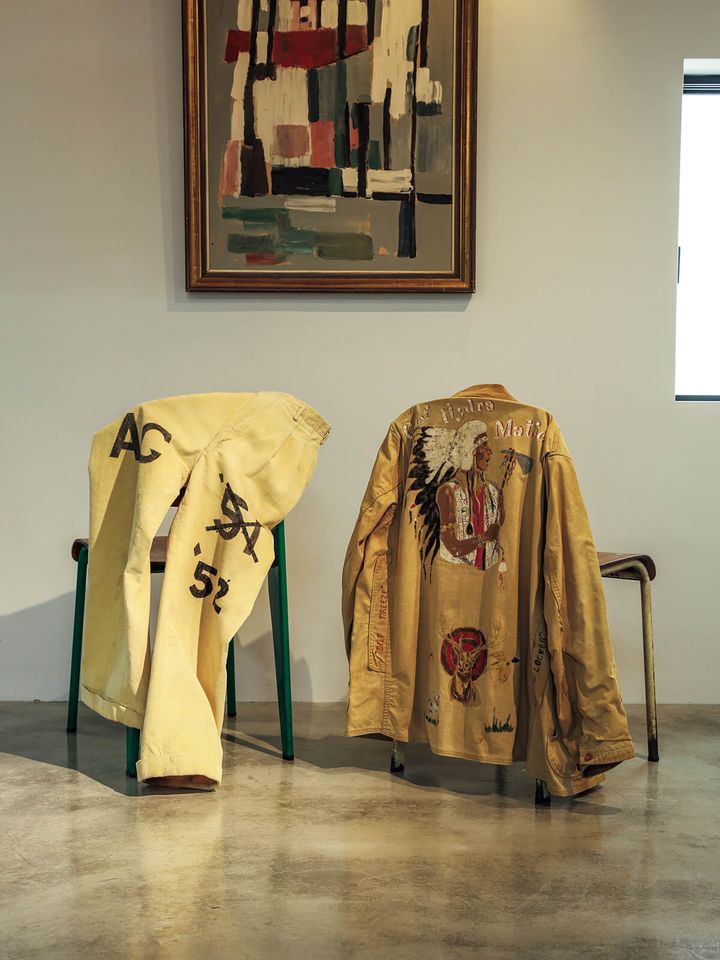 1950sのメモリアルパンツ、1950sのハンティングジャケット