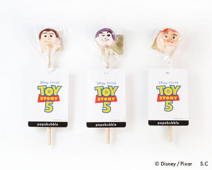トイ・ストーリー/ロリポップ ウッディ（コーラ）、バズ（ソーダ）、ジェシー（いちごソーダ）