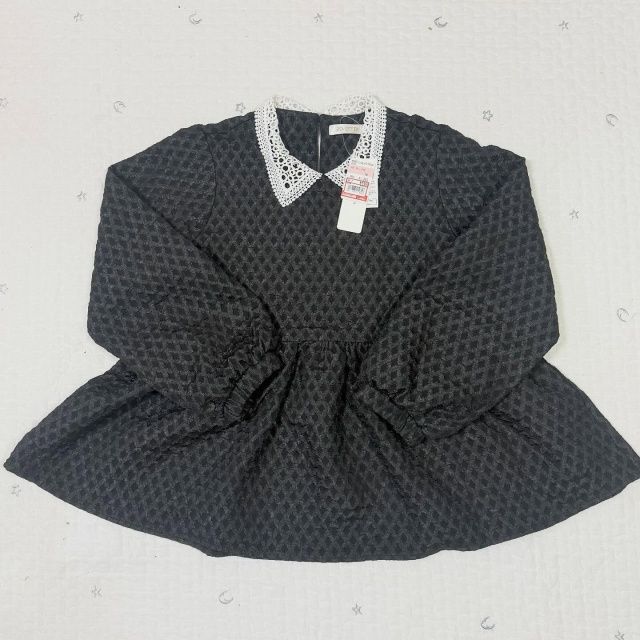 しまむら「襟レースチュニック」