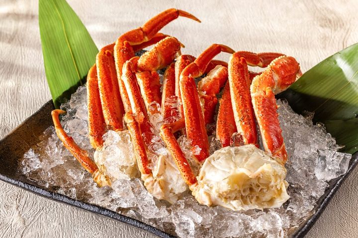 本ずわい蟹 蟹酢添え
