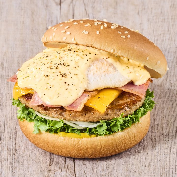 エッグベネディクトバーガー