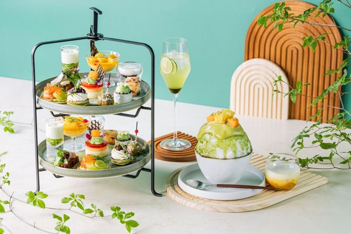 「抹茶かき氷のアフタヌーンティー ～Matcha×Summer Fruits Escape～」