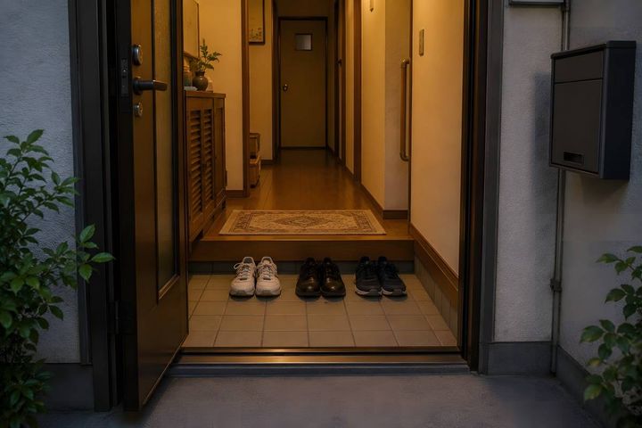 玄関 晩年運 下がる 出しっぱなしの靴