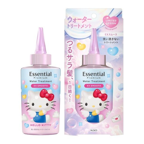 ハローキティデザインの速乾ヘアウォーター (C) '26 SANRIO CO., LTD. APPR. NO. L665529
