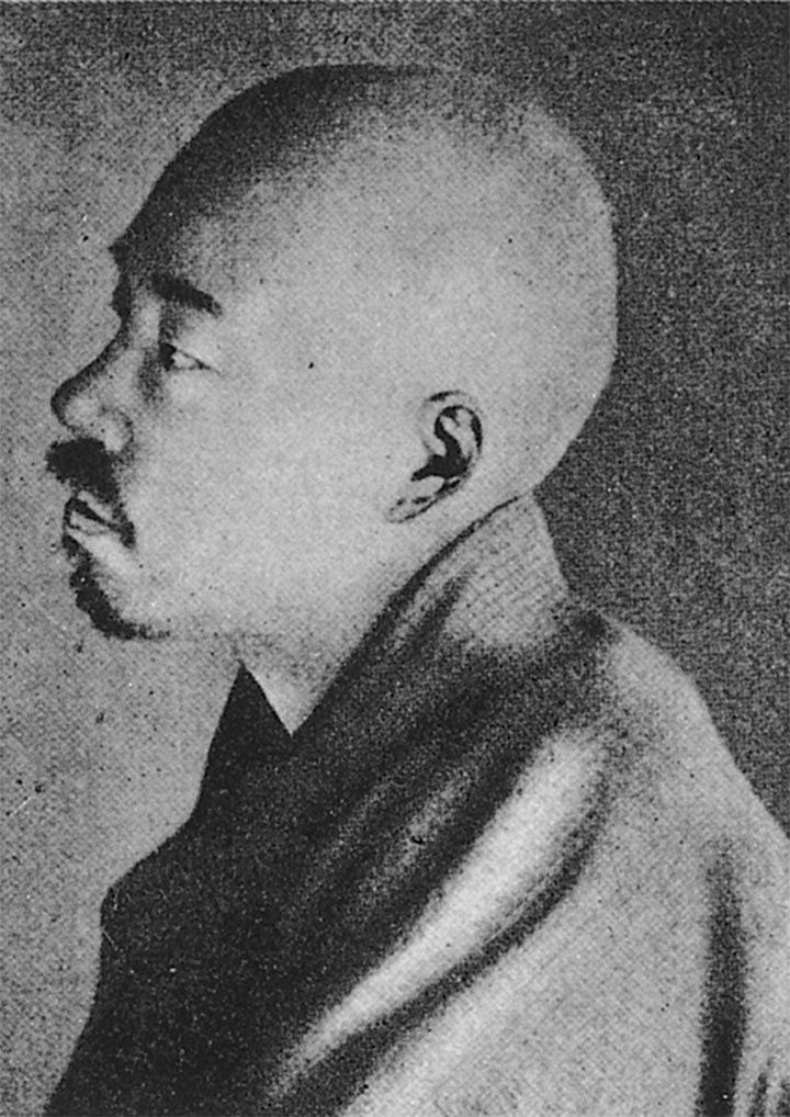 正岡子規の肖像写真