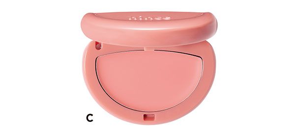 【C】ハーフムーンチーク（クリームトゥパウダー）