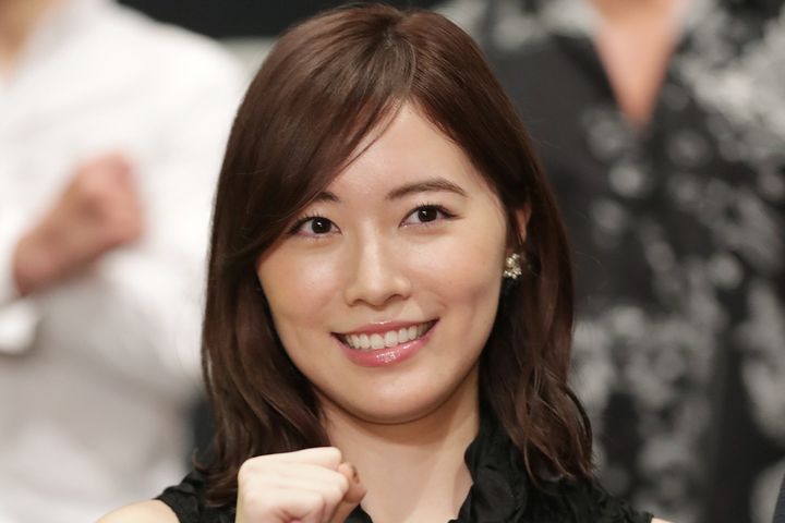 SKE48メンバー（当時）の松井珠理奈さん（2020年9月8日、時事）