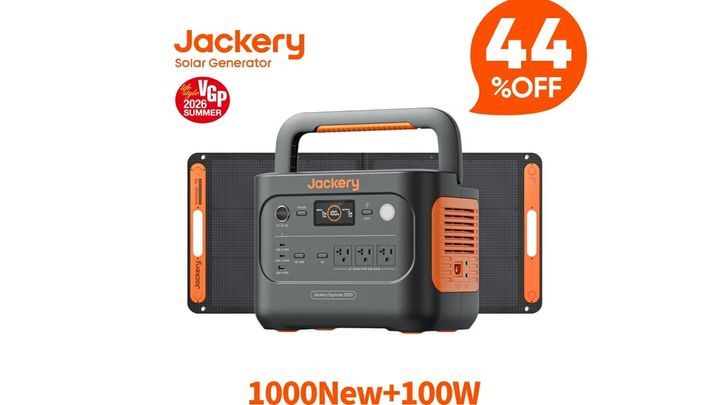 Jackery「ポータブル電源セット」の特徴は？最速60分での急速充電と長寿命なリン酸鉄リチウムイオン電池を搭載した、防災・キャンプに最適な次世代モデル。