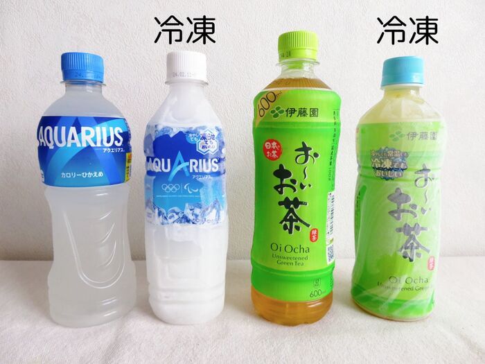 ペットボトル飲料は冷凍しちゃダメ！？正しい冷凍法と